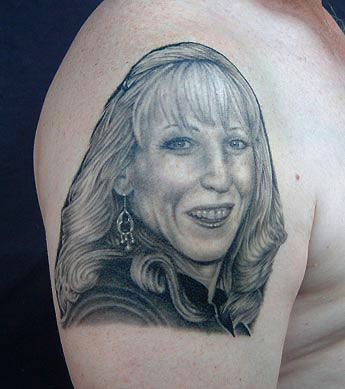 Mike DeVries - Portrait Tattoo